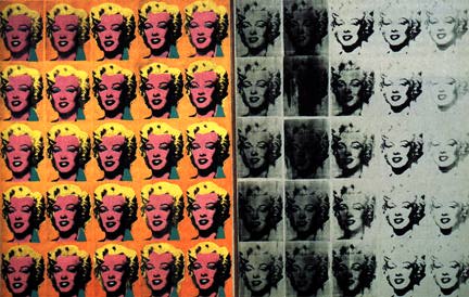 Andy Warhol, Marilyn Diptych , 1962