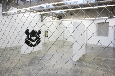 Kathryn Andrews, Friends and Lovers , 2010, part of "Teen Paranormal Romance" on display at the Atlanta Contemporary Art Center.