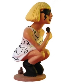 A Lady Gaga Caganer