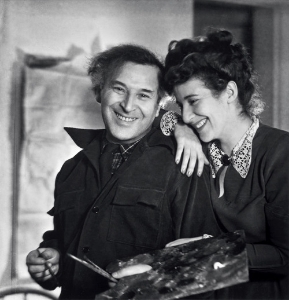 Marc and Bella Chagall.