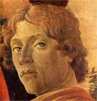 Sandro Botticelli, Self Portrait, detail from Adoration of the Magi (1475).