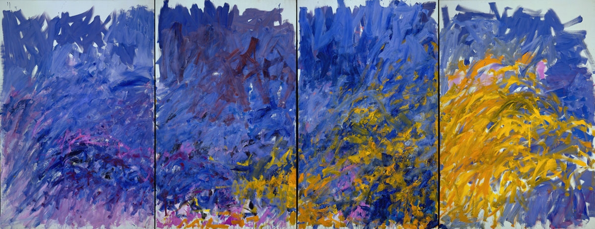 Joan Mitchell, Edrita Fried , 1981