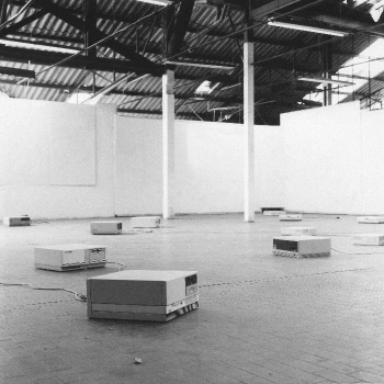 Maurizio Bolognini, Programmed Machines, 1992-97 (hundreds of computers are programmed to generate random images which nobody would see).