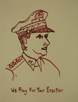 Christopher Hall, General Douglas MacArthur: We Pray For Your Erection , c 2009