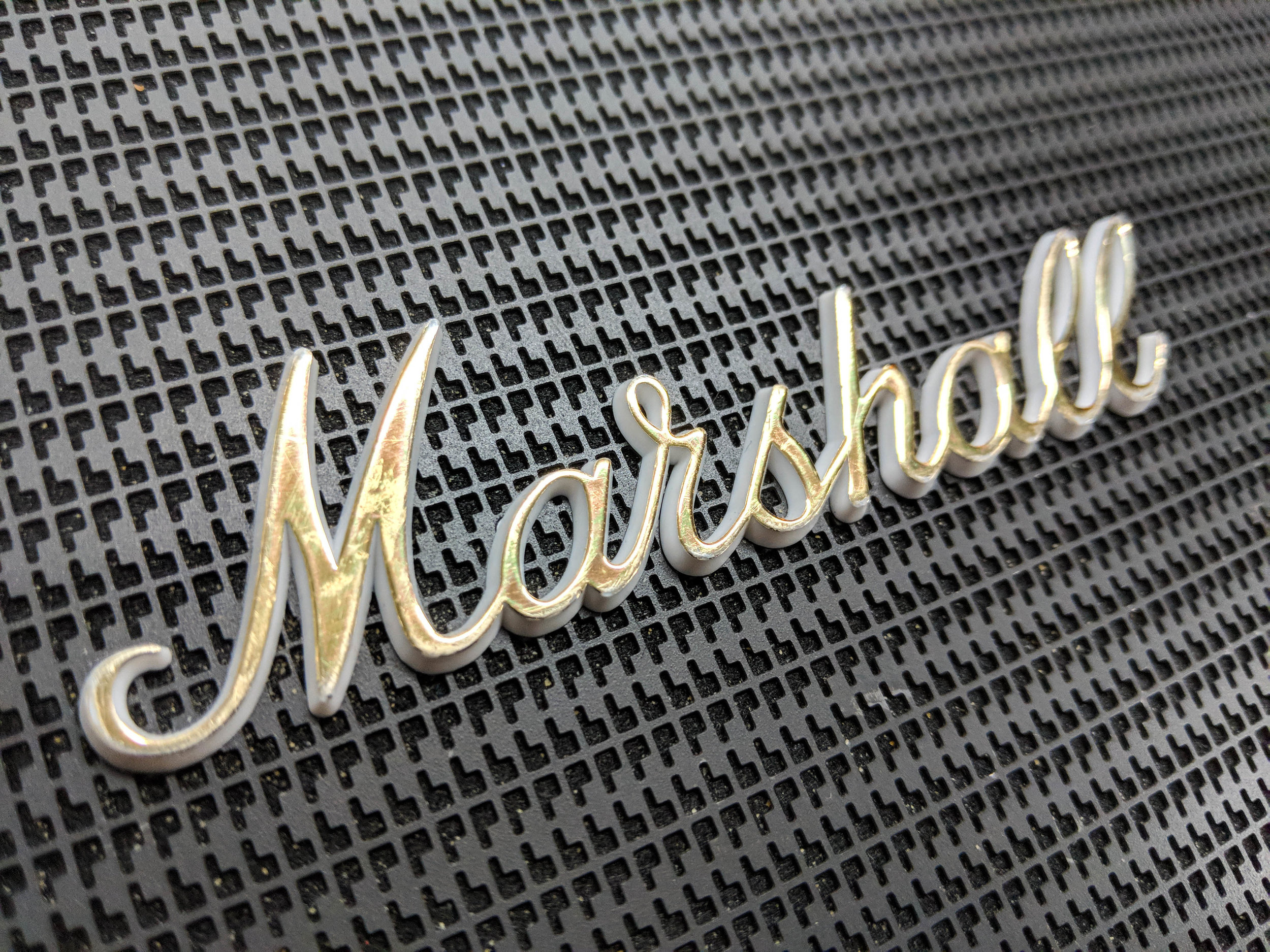 marshall gold back speaker