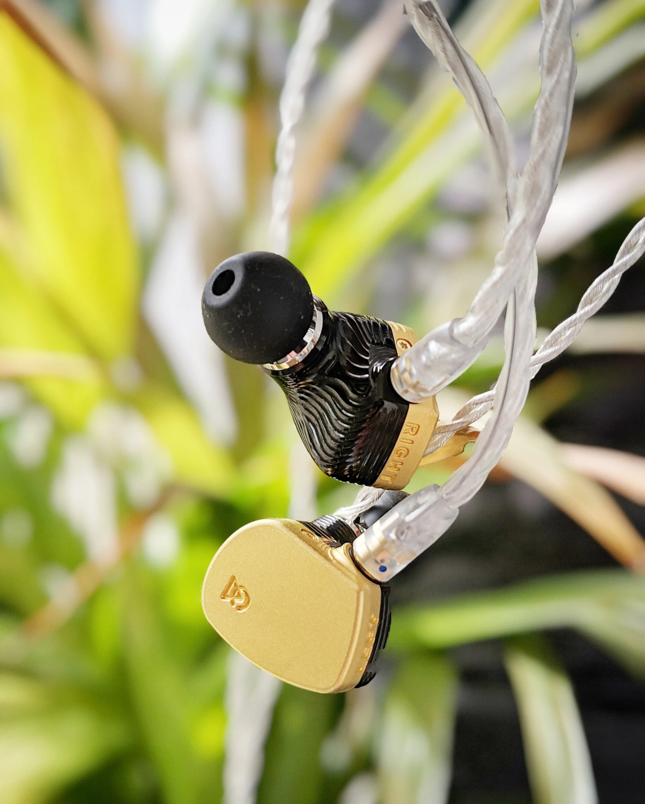 Campfire Audio Solaris with super Litz cable.