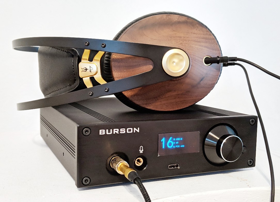 Burson Playmate Amp and DAC for headphones.