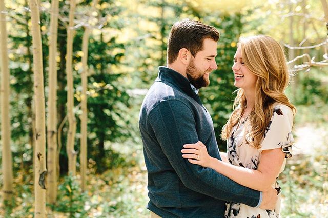 This wonderful couple is getting married today and we&rsquo;re thinking back to their dreamy fall engagement session. We can&rsquo;t wait to celebrate with you, Lindsay and Stuart!! #lizzieandmarco