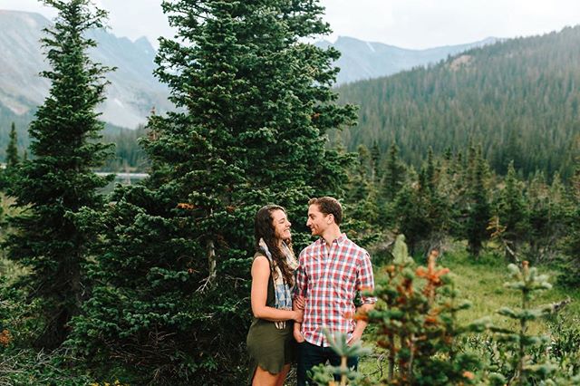 Nothing better than hanging out in the mountains with a really wonderful couple. This was our first time at Brainard Lake and we could not believe how beautiful was. It&rsquo;s starting to feel like fall out there...! #lizzieandmarco