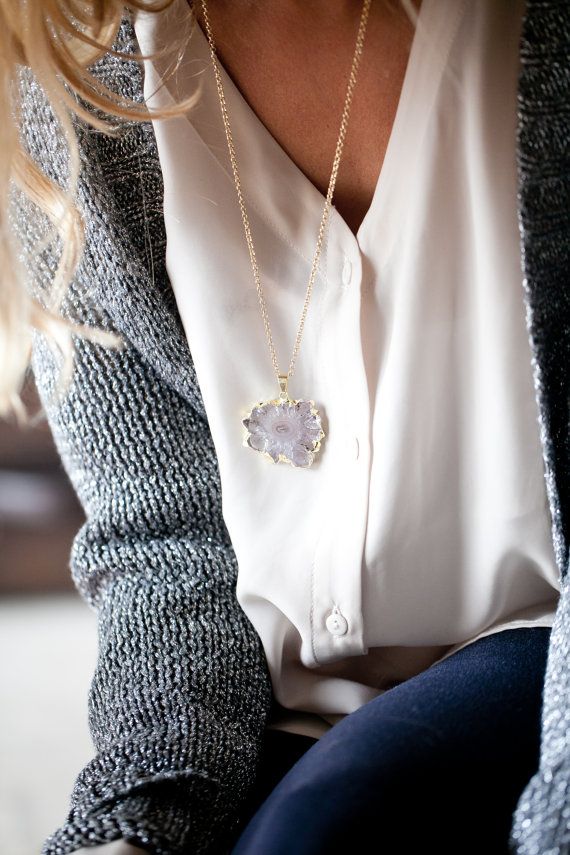 Grey Chunky Knit Sweater
