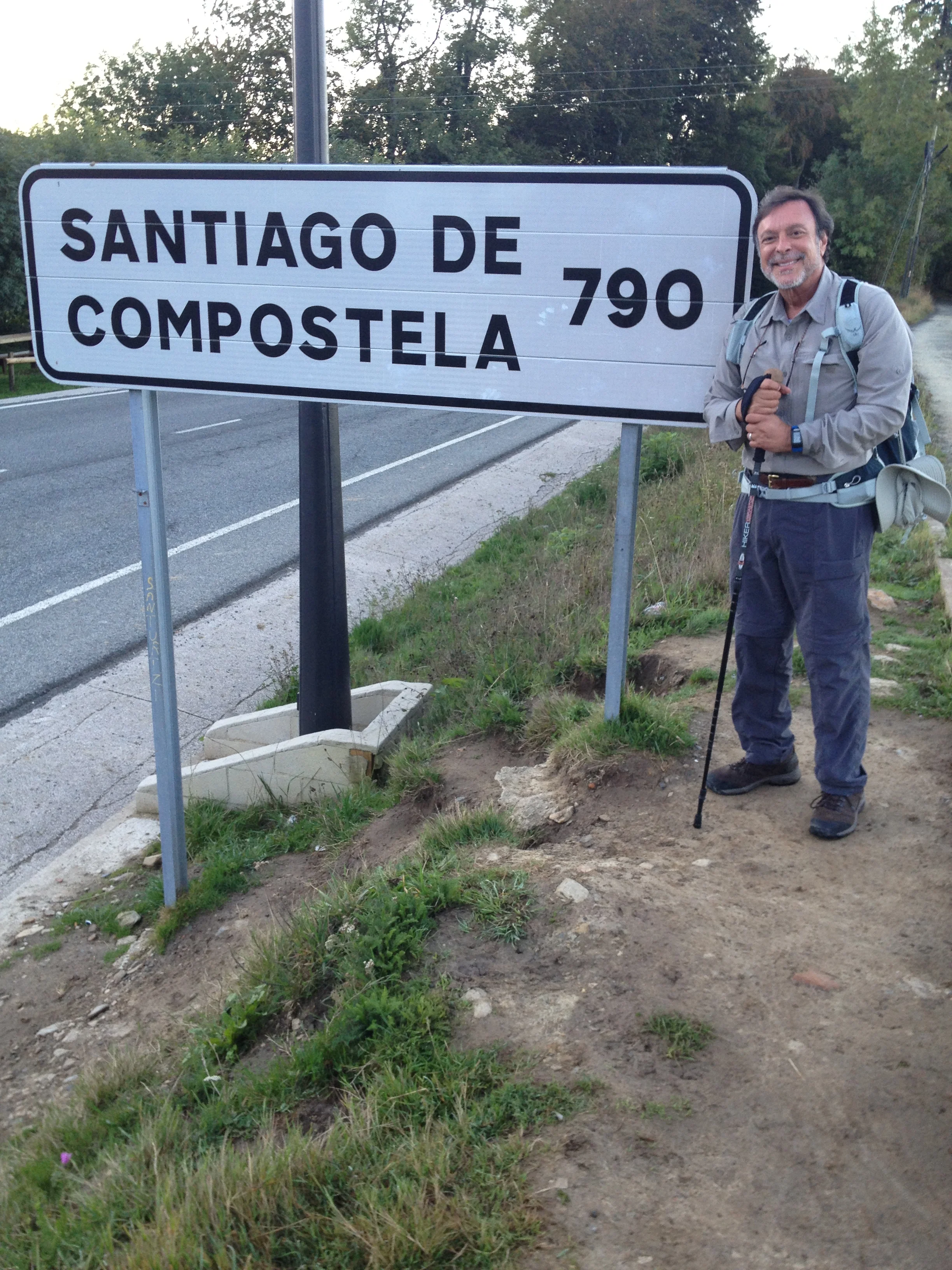 Mike Fernandez Leaving Roncesvalles.jpg