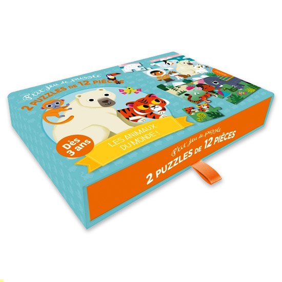 P'TIT JEU DE PUZZLE. LES ANIMAUX DU MONDE