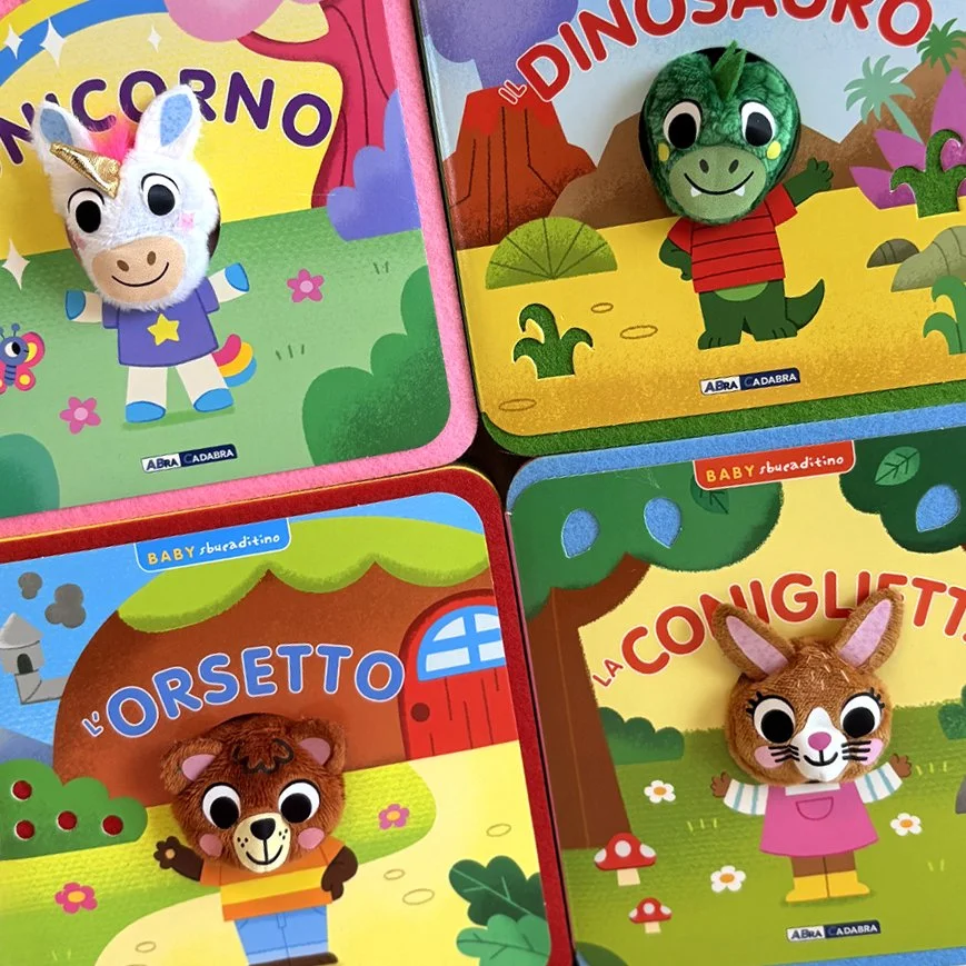 FINGER PUPPET FELT BOOKS