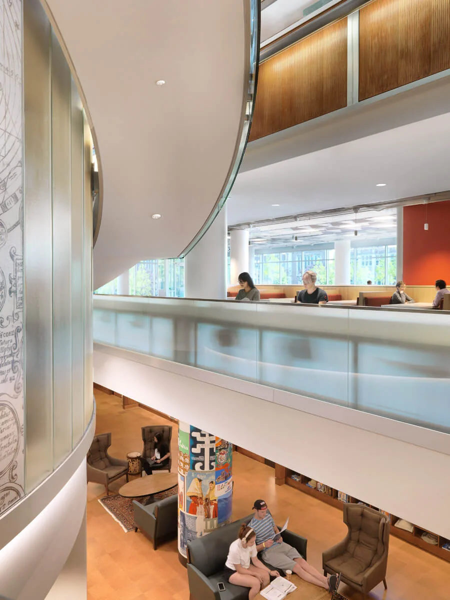 WUSTL Olin Library Transformation St. Louis, MO V Three Studios