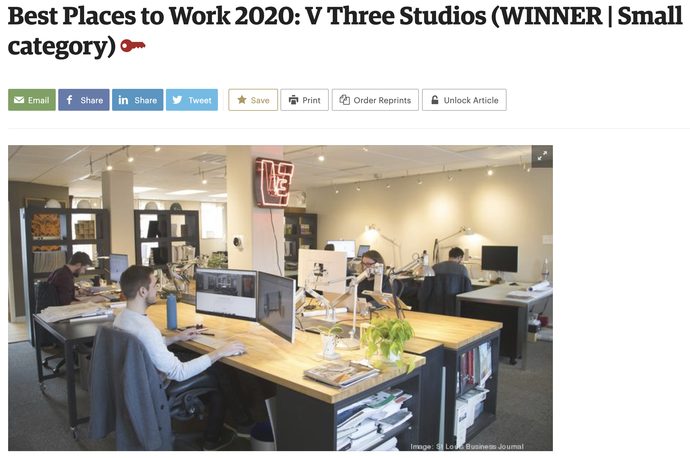 Best Place to Work 2020