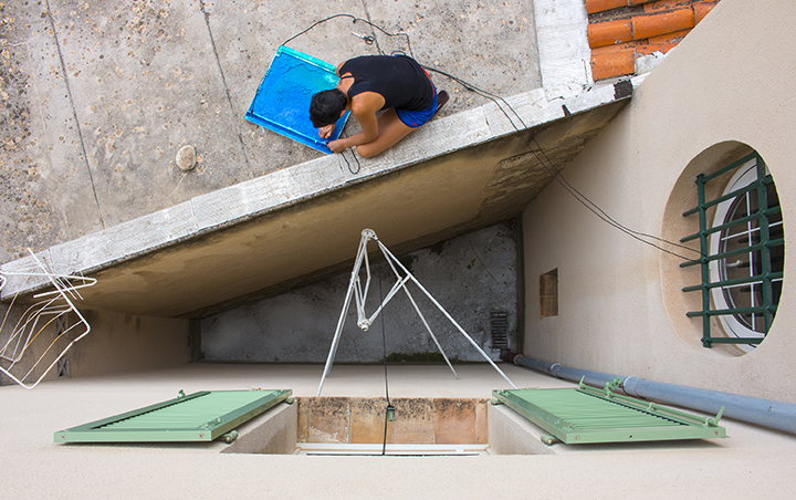 A Space with Only an Inside Installation view 2015, Camargo Foundation Cassis, France