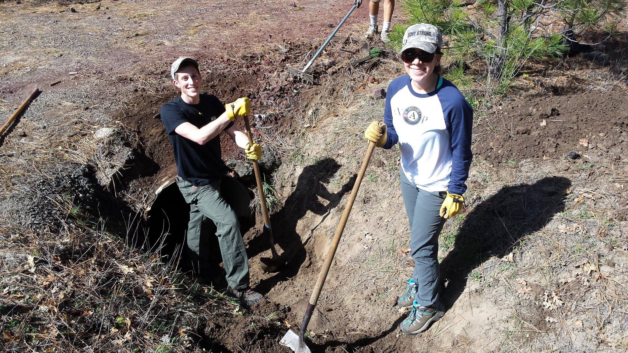 Jake coordinating with Butte County RCD