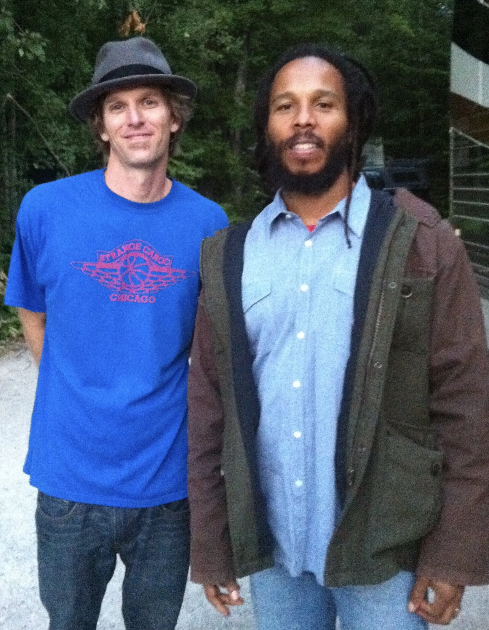 Teague Alexy & Ziggy Marley August 9, 2014 Bayfield, WI