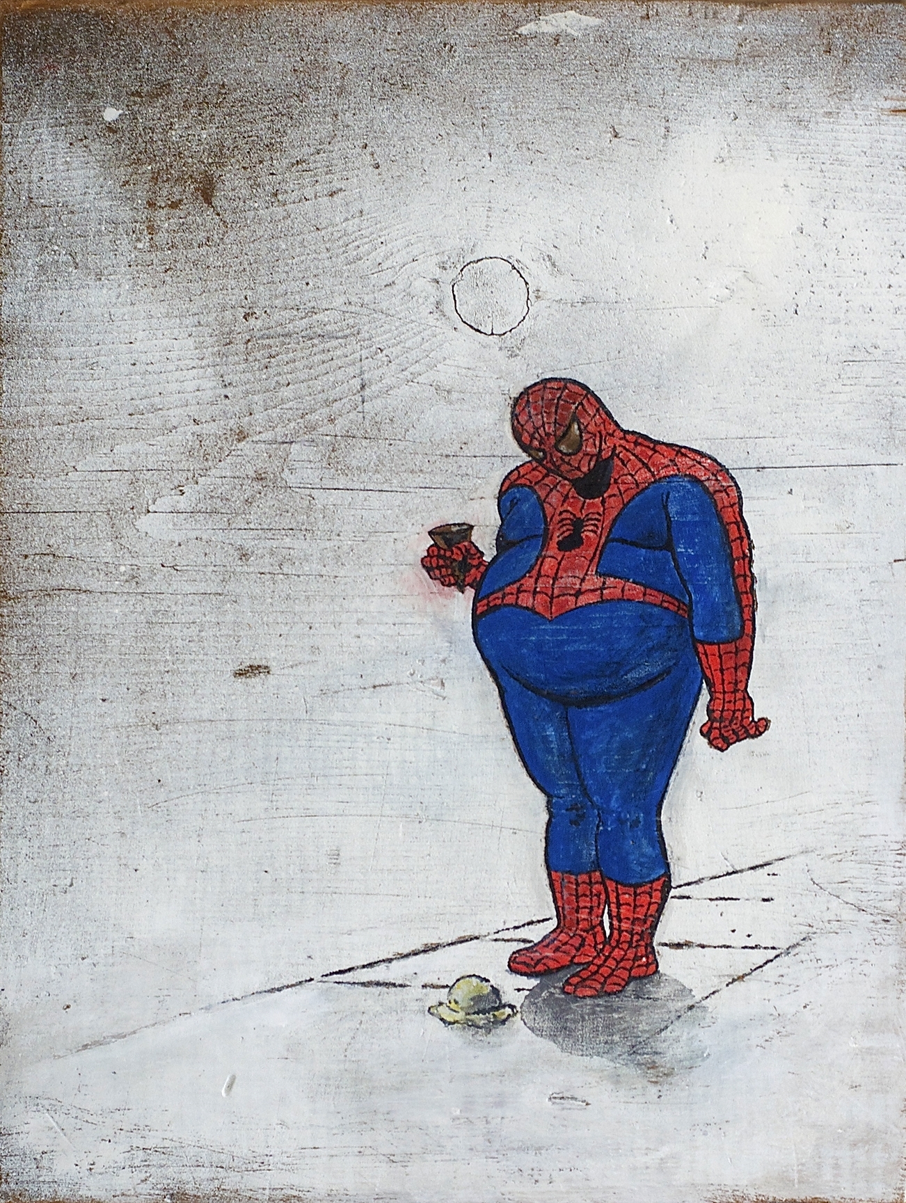 Spider-Man, "Profound Loss (french vanilla)", Worksbyelee, Eric Lee, E.LEE, E LEE, Chicago, Chicago art