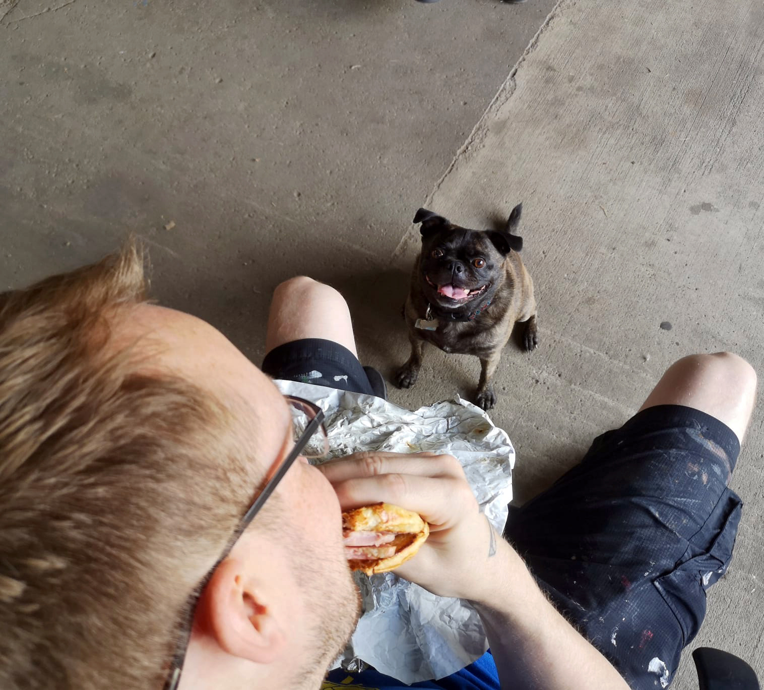 Me helping