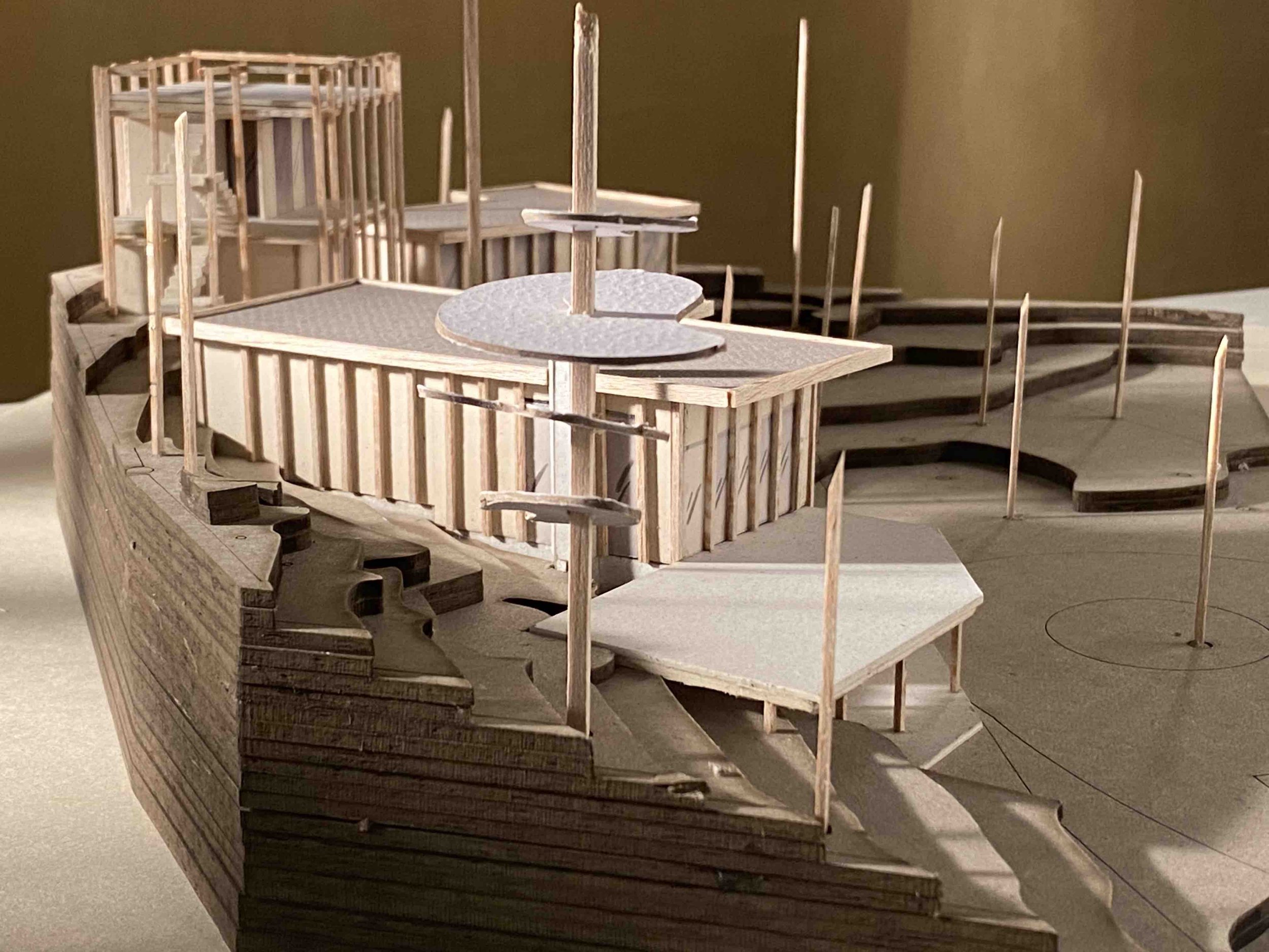 Scale Model for Jesus Lopez, Architect, Mexico City, 2022
