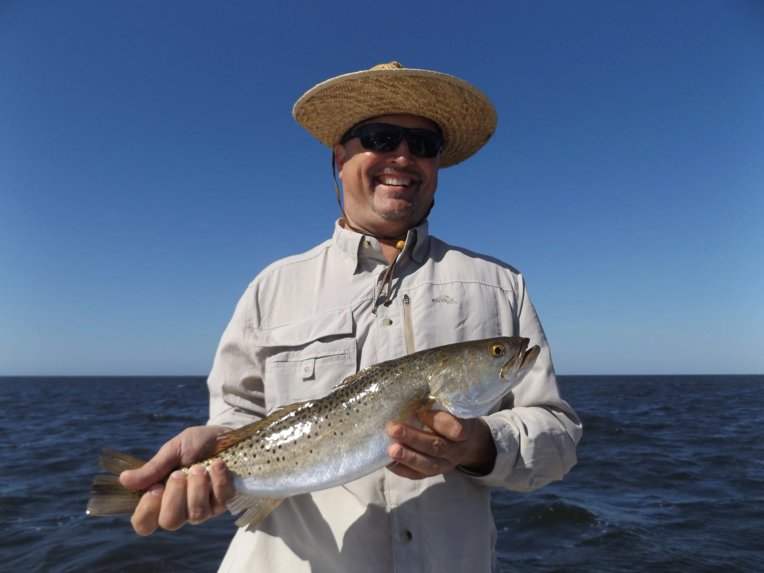 neil cochran of callahan, florida with a nice speck 4/8/16