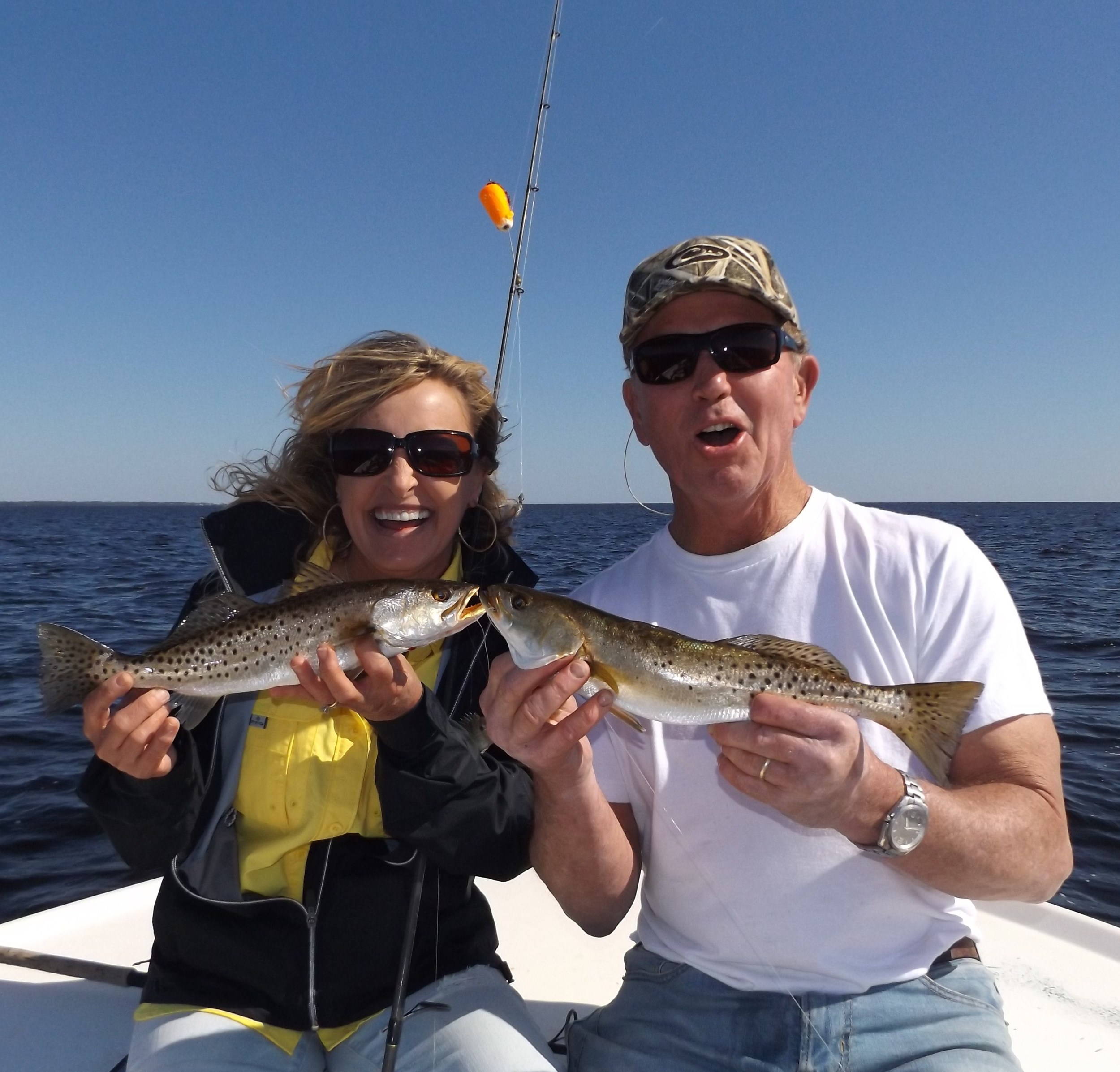 angella and Paul Ponder with a true "double" 4/10/16