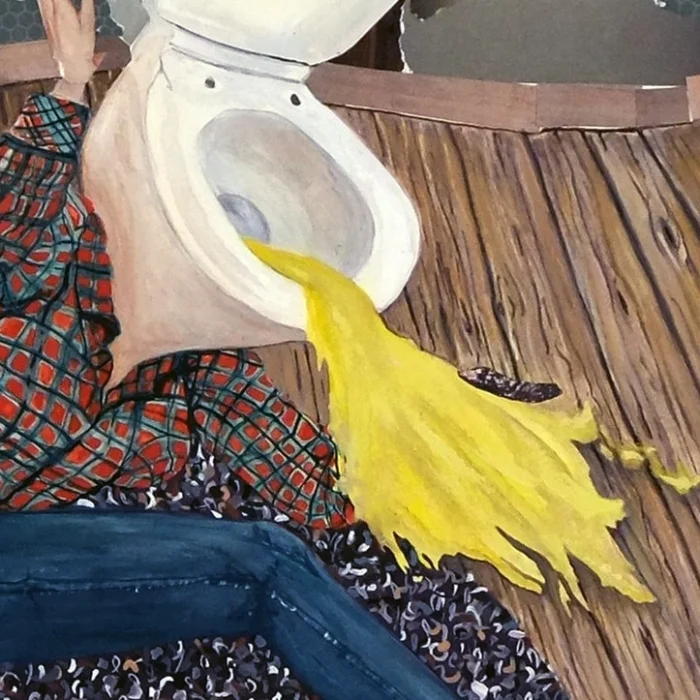   Mrs.PEE  , 2017, collage and gouache on paper, 41 x 31 cm. Photo: Ross Kelly 