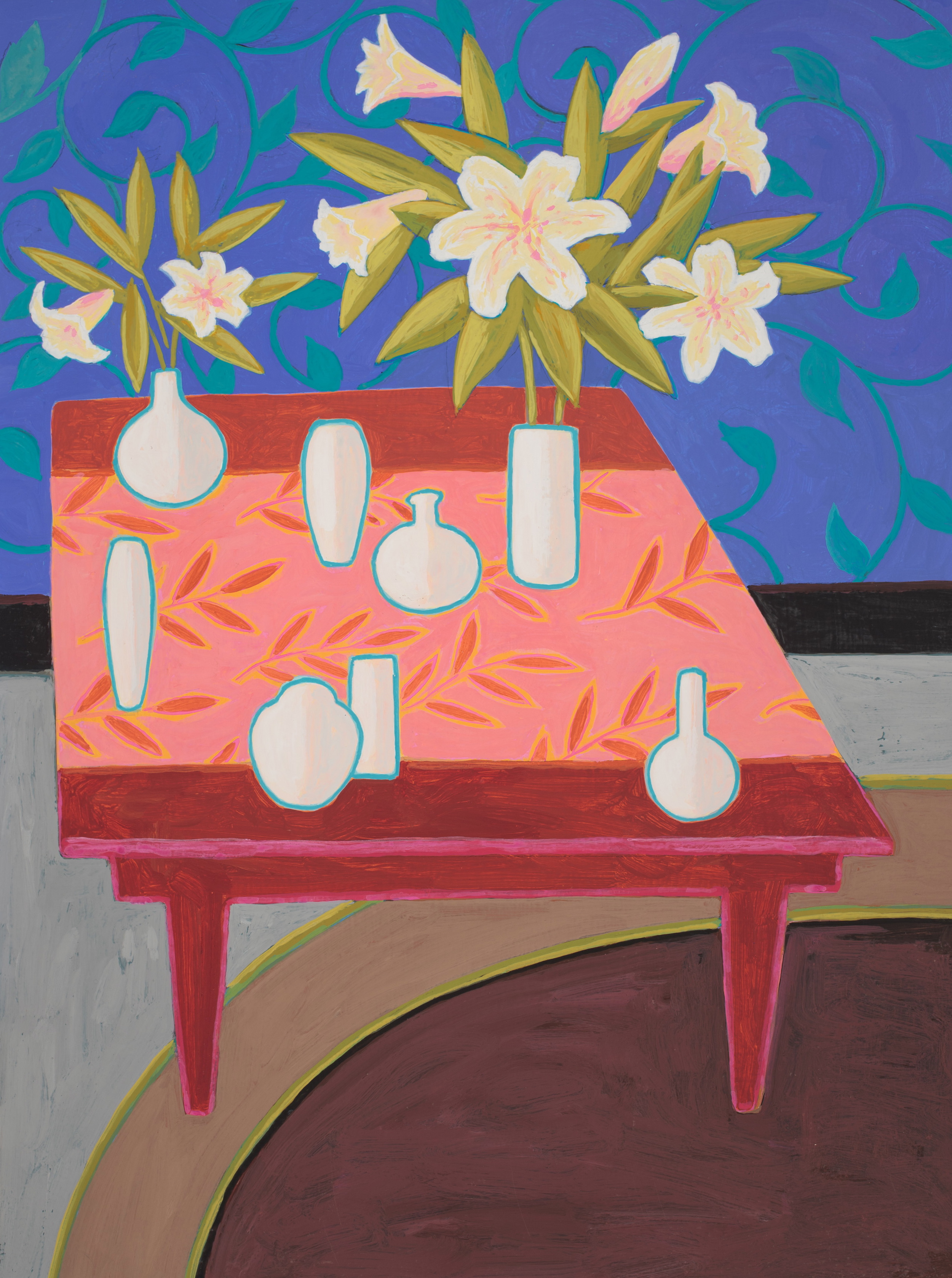 Acrylic and Flashe on Panel 30" x 22"