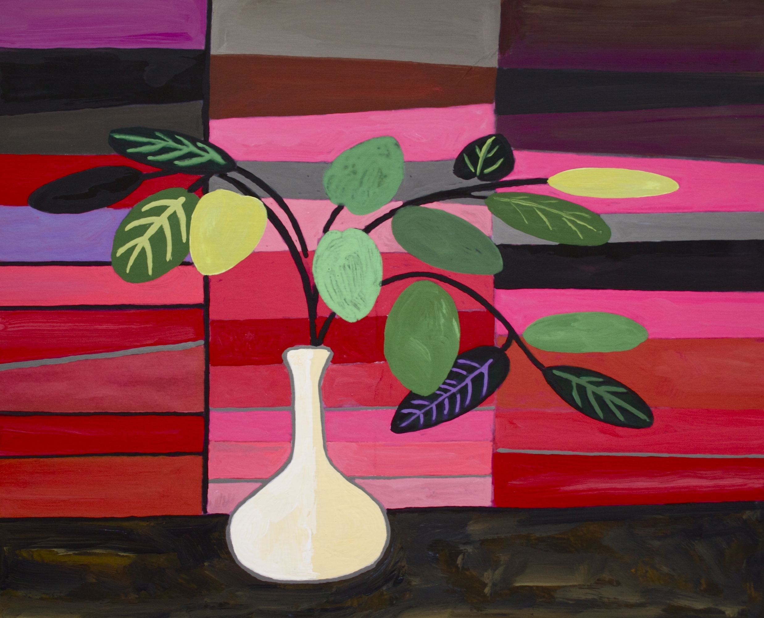 Acrylic and Flashe on Panel 16" x 20"