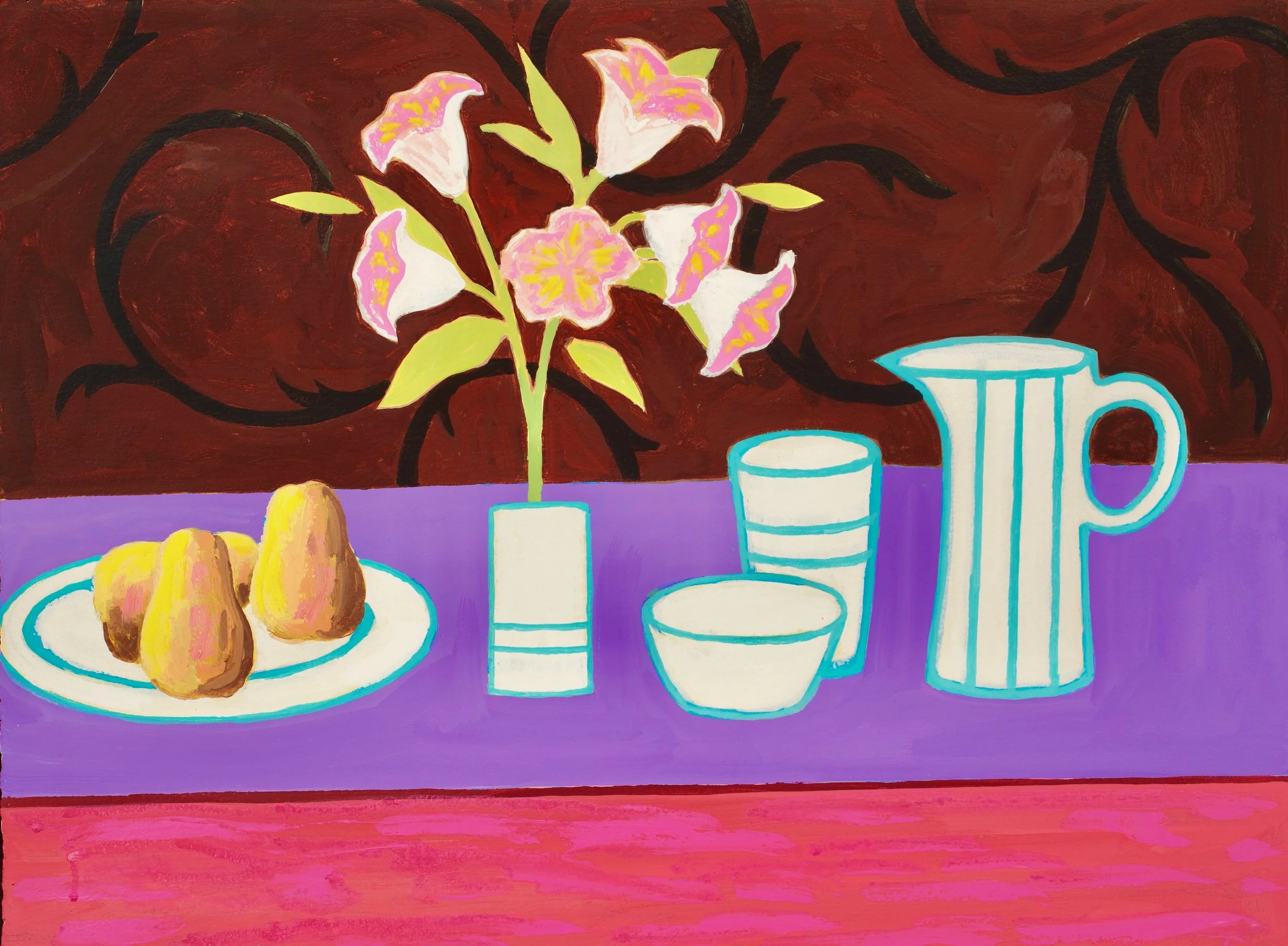Acrylic and Flashe on Panel 22" x 30"
