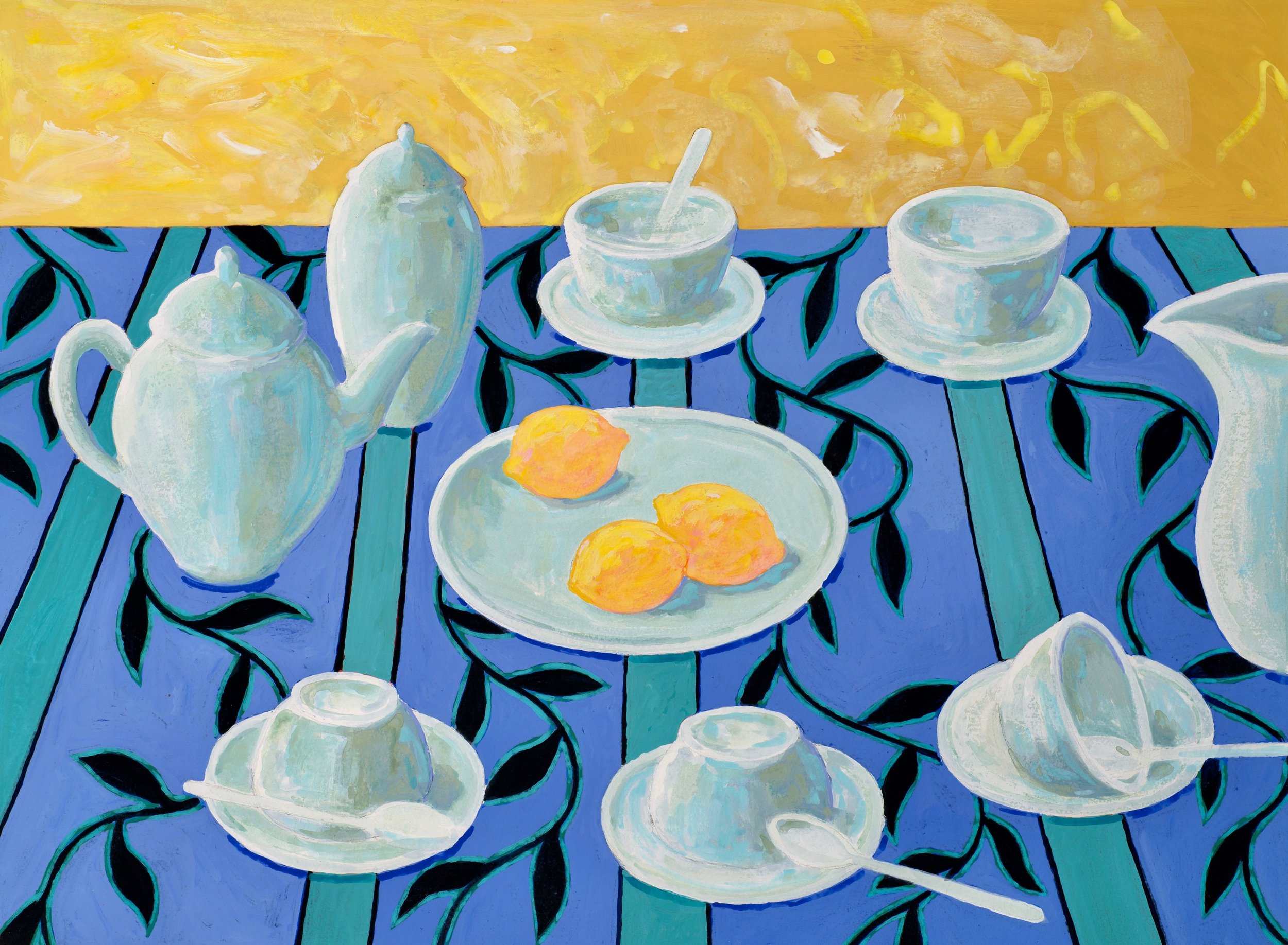 Acrylic and Flashe on Panel 22" x 30"