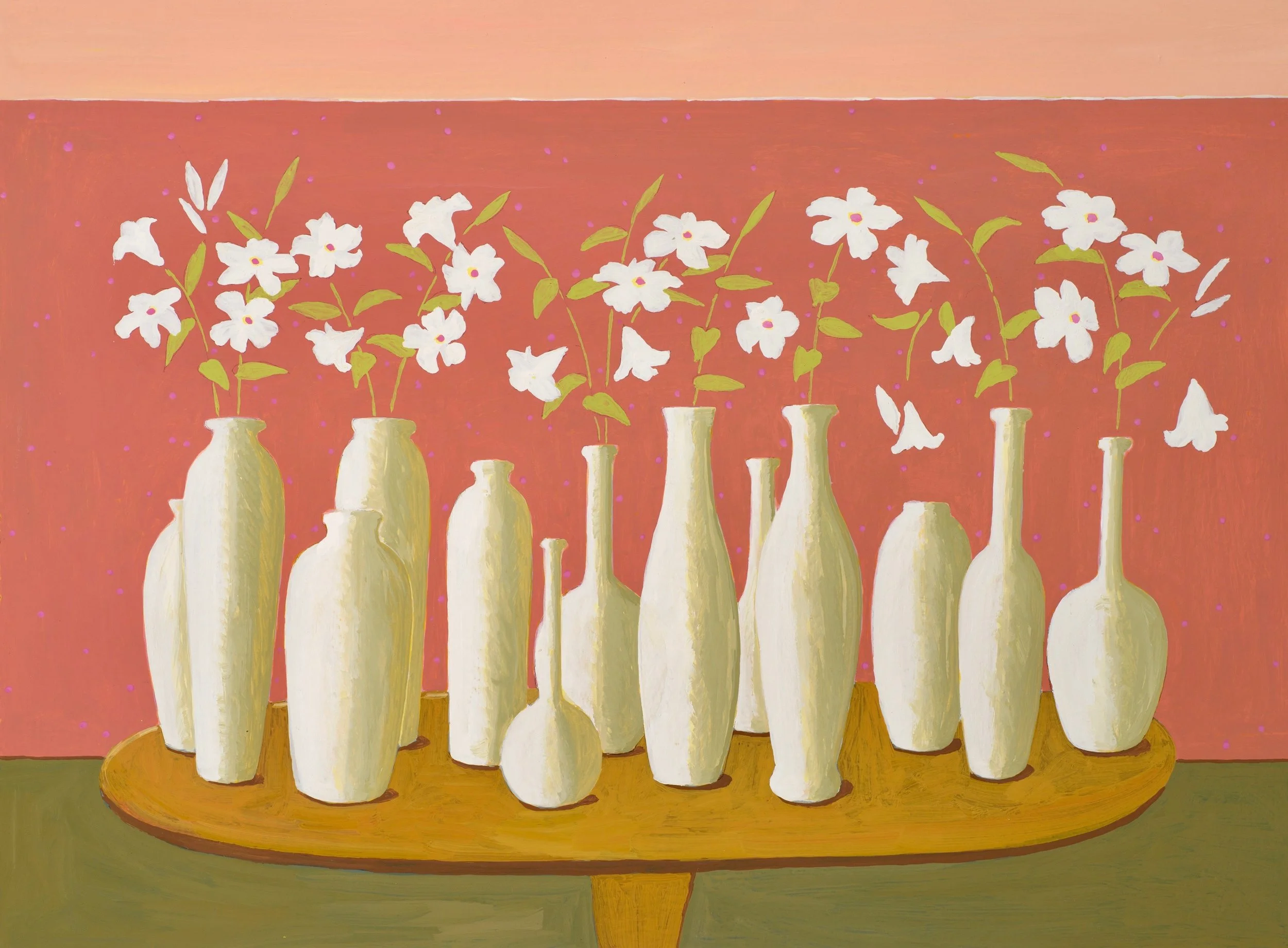 Acrylic and Flashe on Panel 22" x 30"
