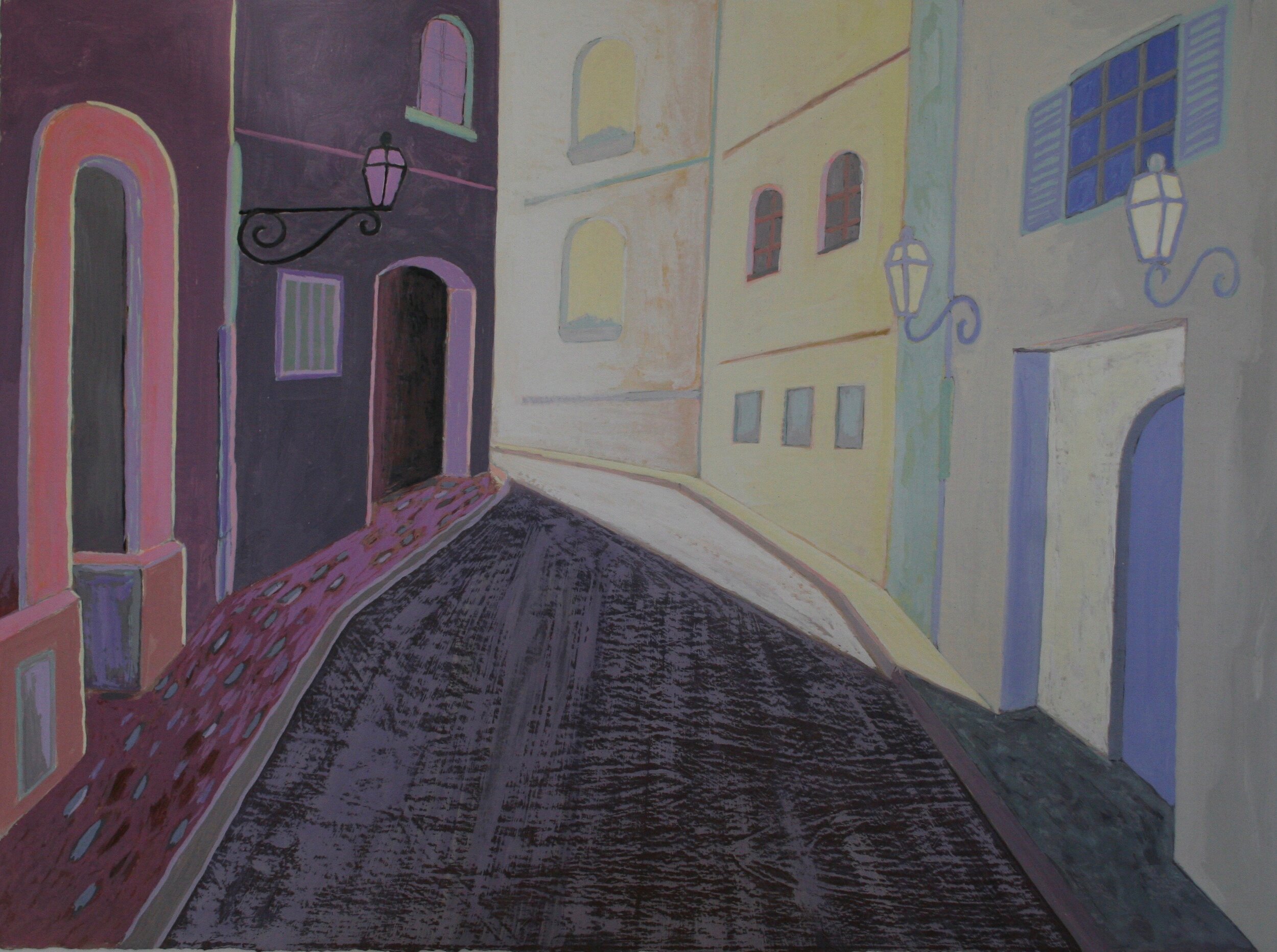 Acrylic and Flashe on Paper 22” x 30”