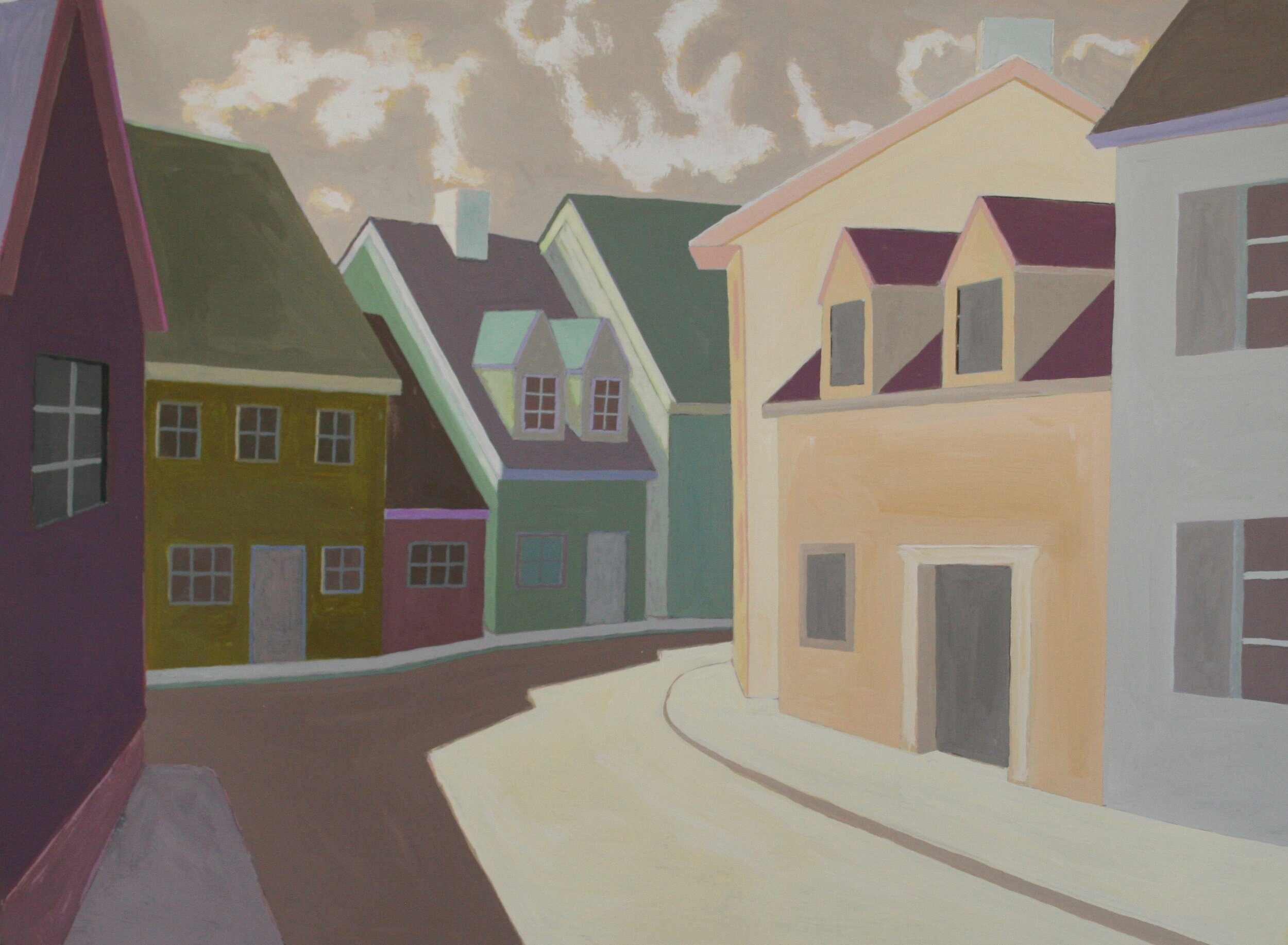 Acrylic and Flashe on Paper 22” x 30”