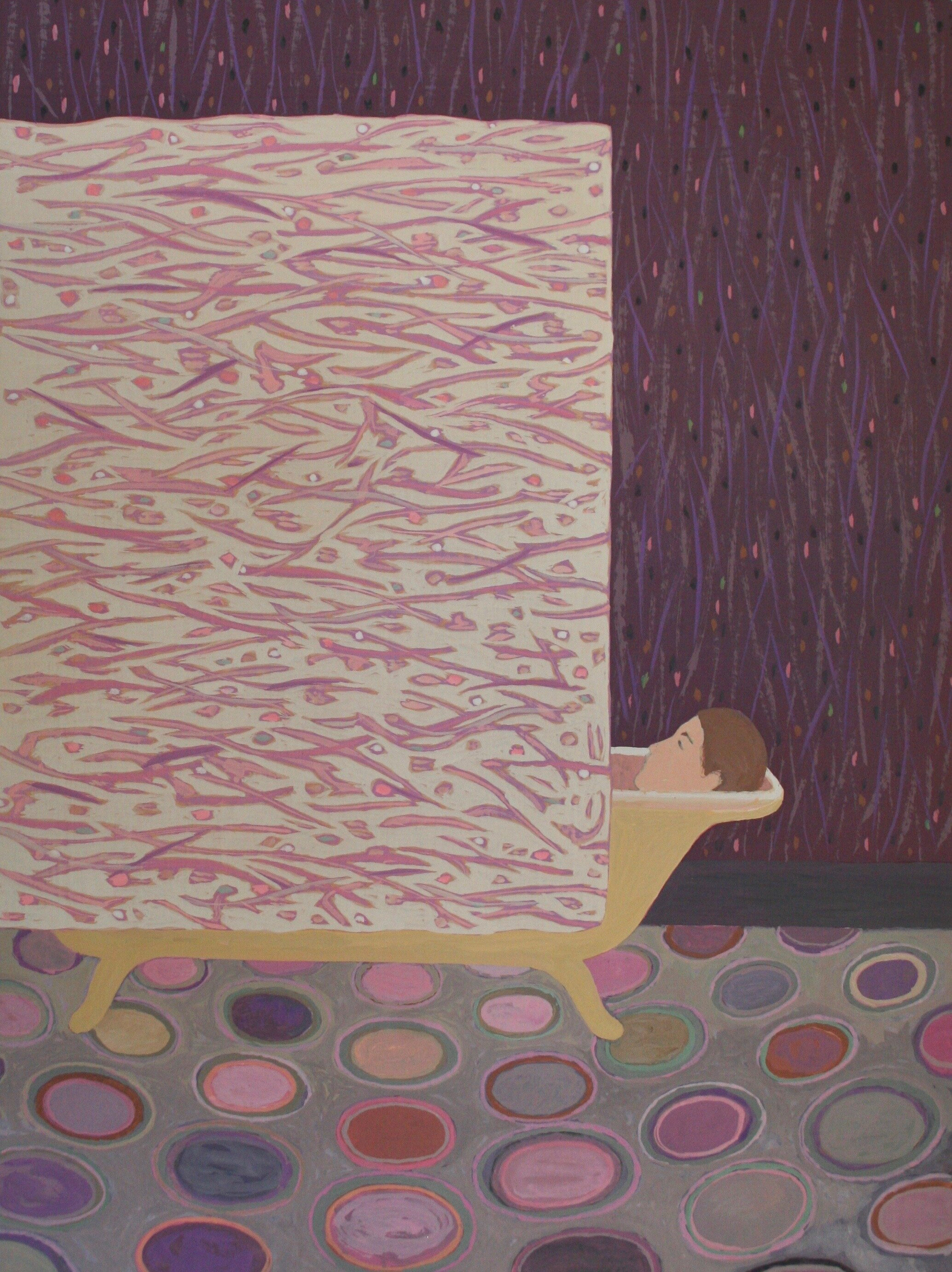Acrylic and Flashe on Paper 22” x 30”