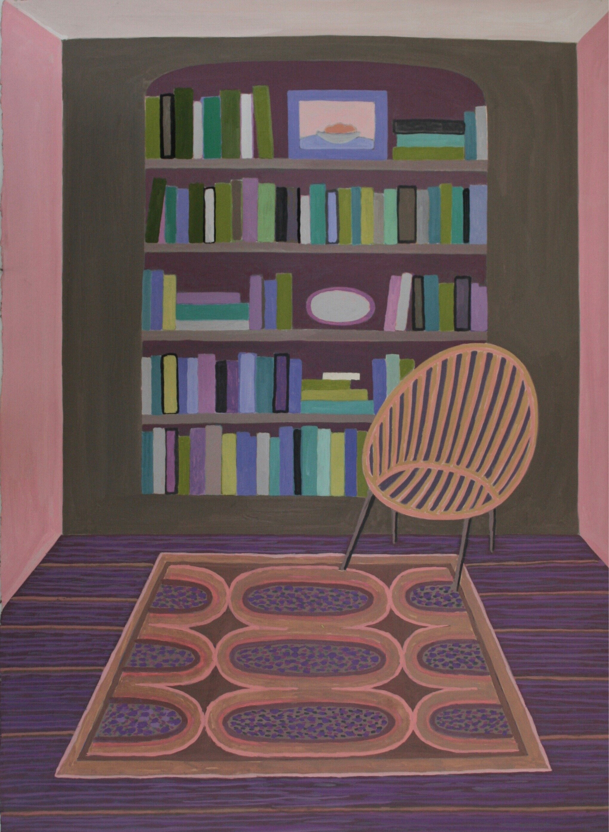 Acrylic and Flashe on Paper 30” x 22”
