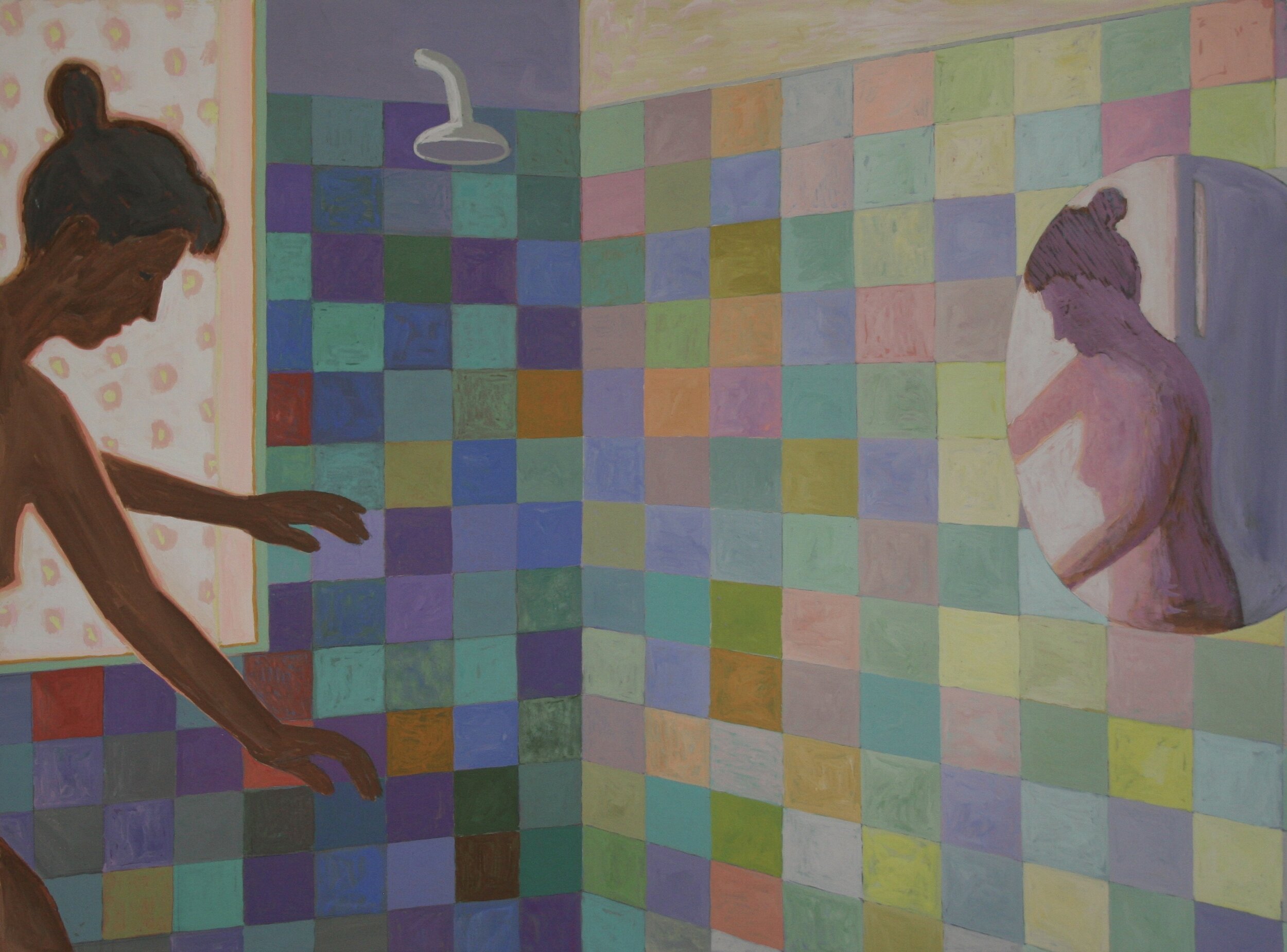Acrylic and Flashe on Panel 22” x 30”