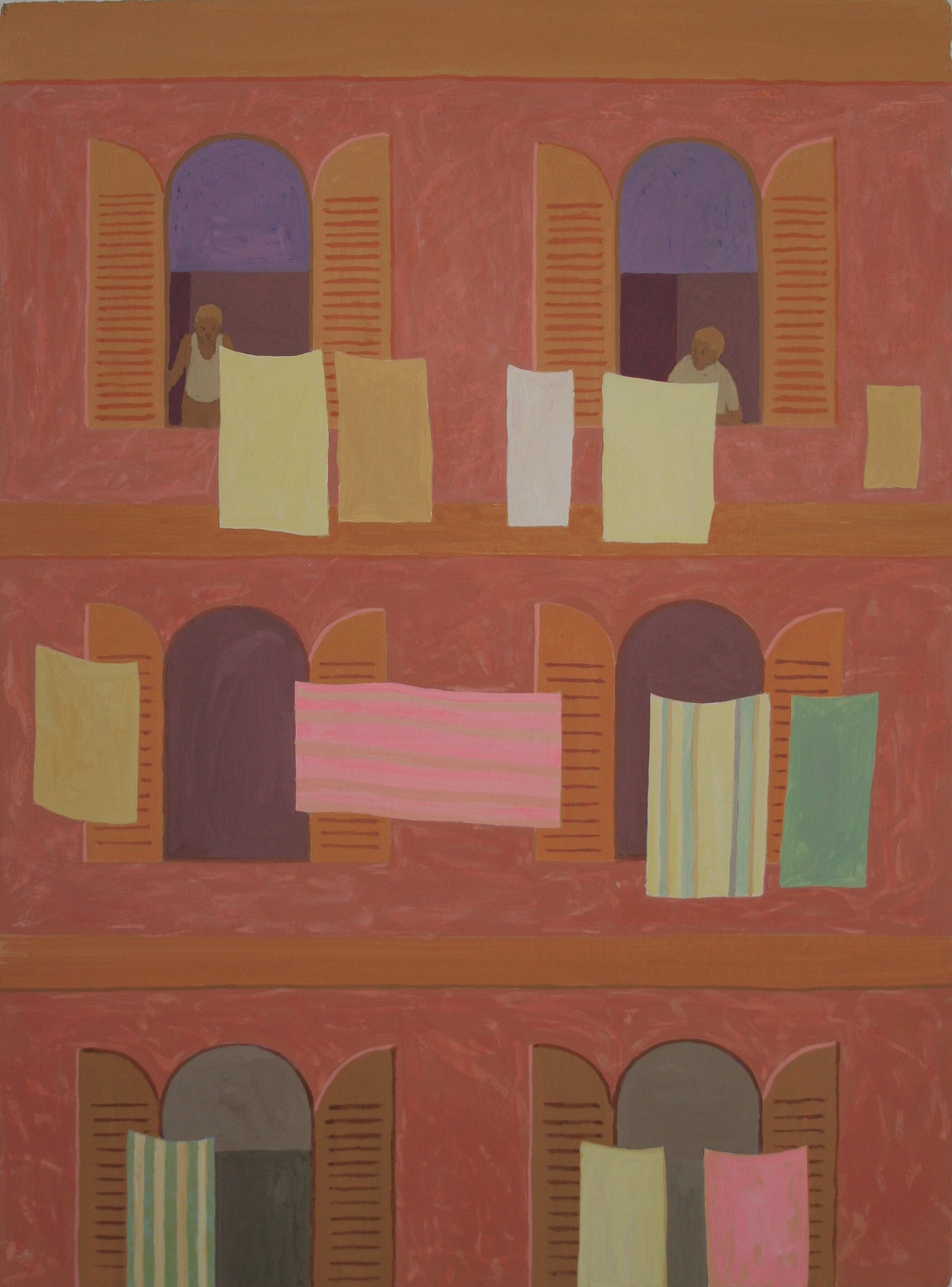 Acrylic and Flashe on Panel 30” x 22”