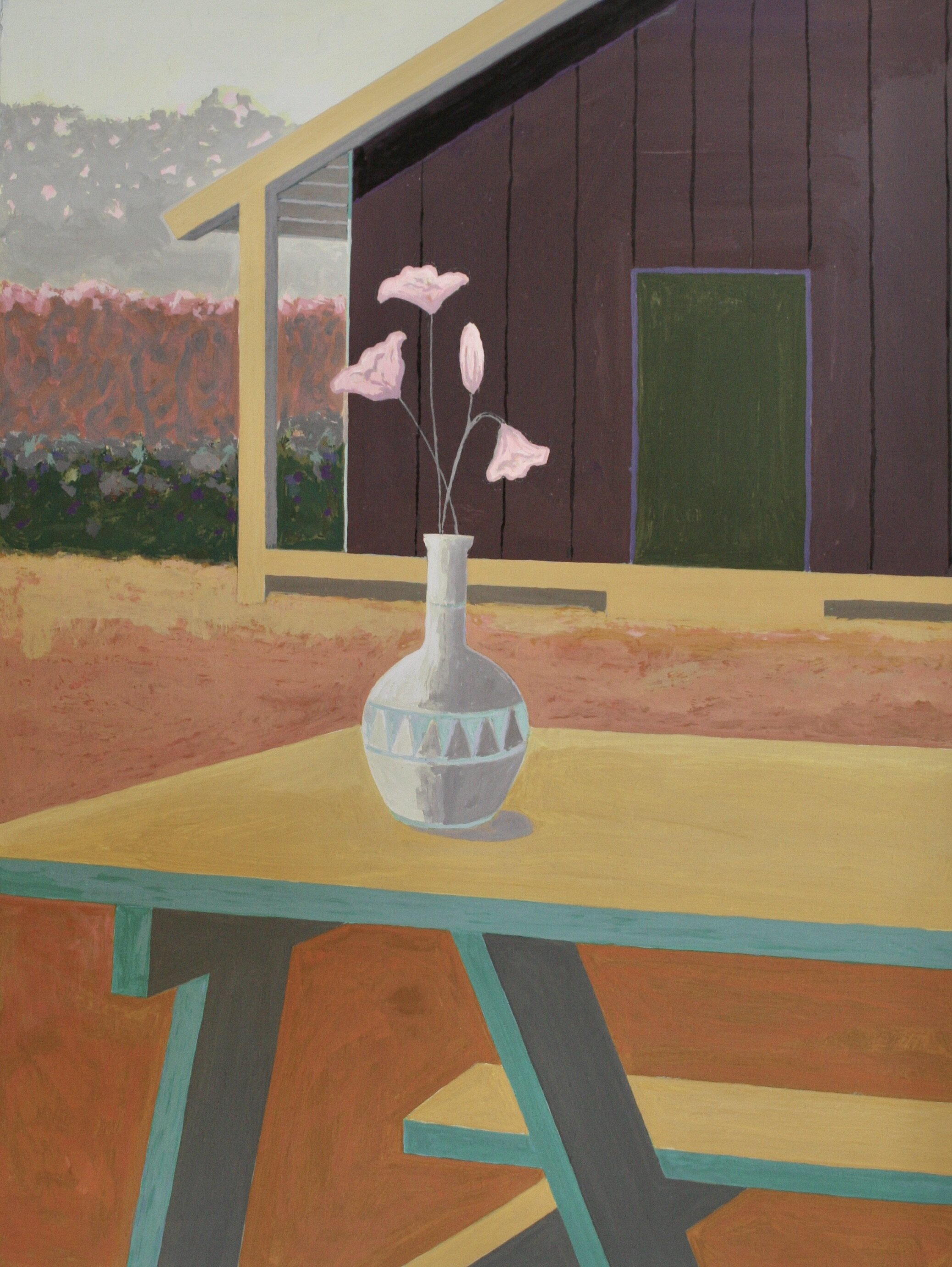 Acrylic and Flashe non Panel 30” x 22”