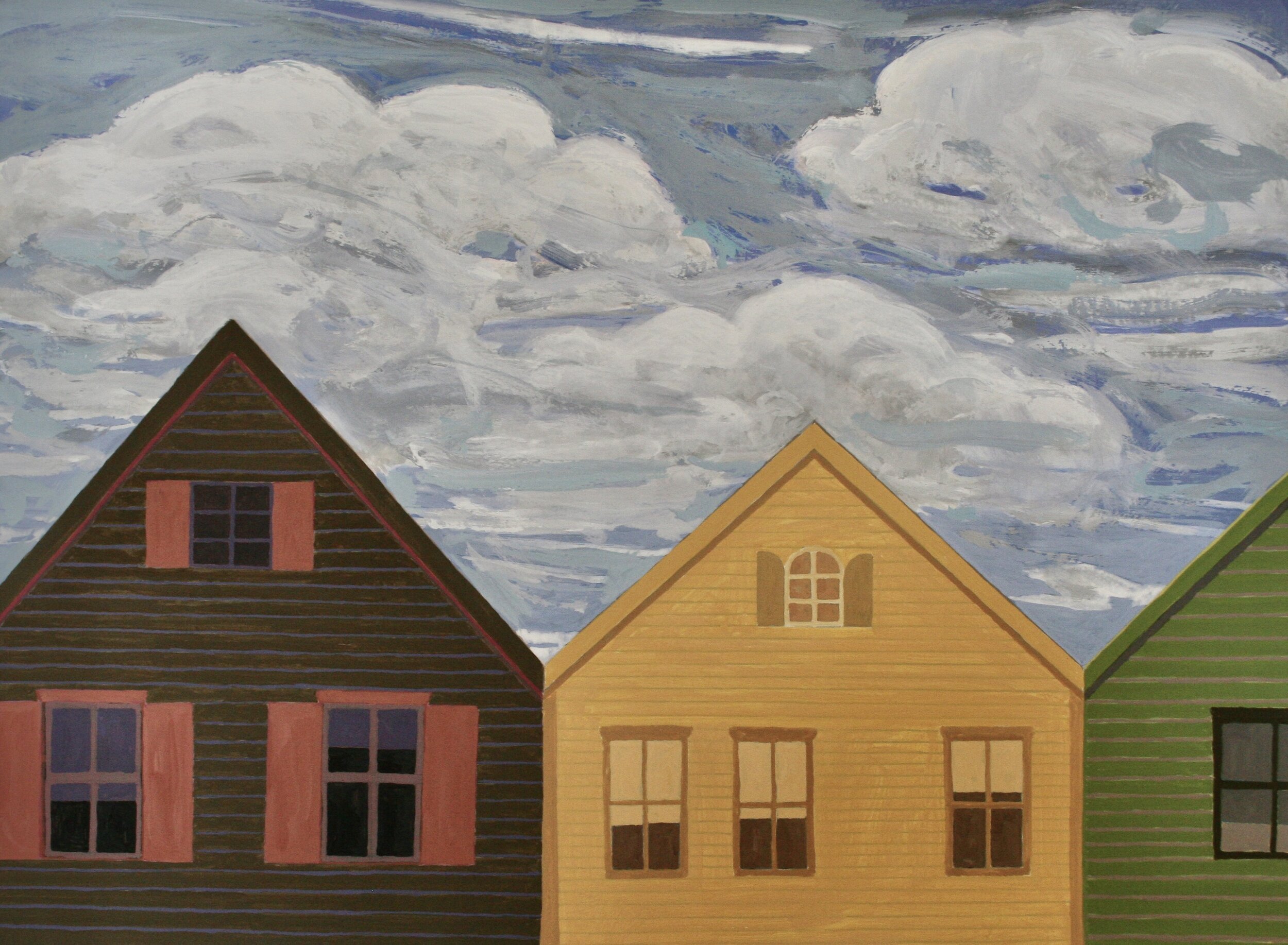 Acrylic and Flashe on Panel 22” x 30”