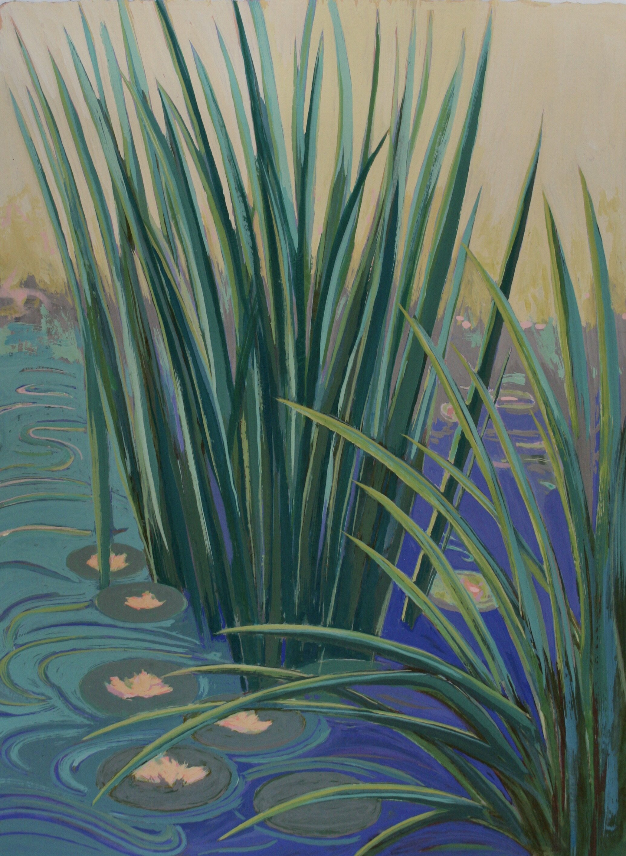 Acrylic and Flashe on Panel 30” x 22”