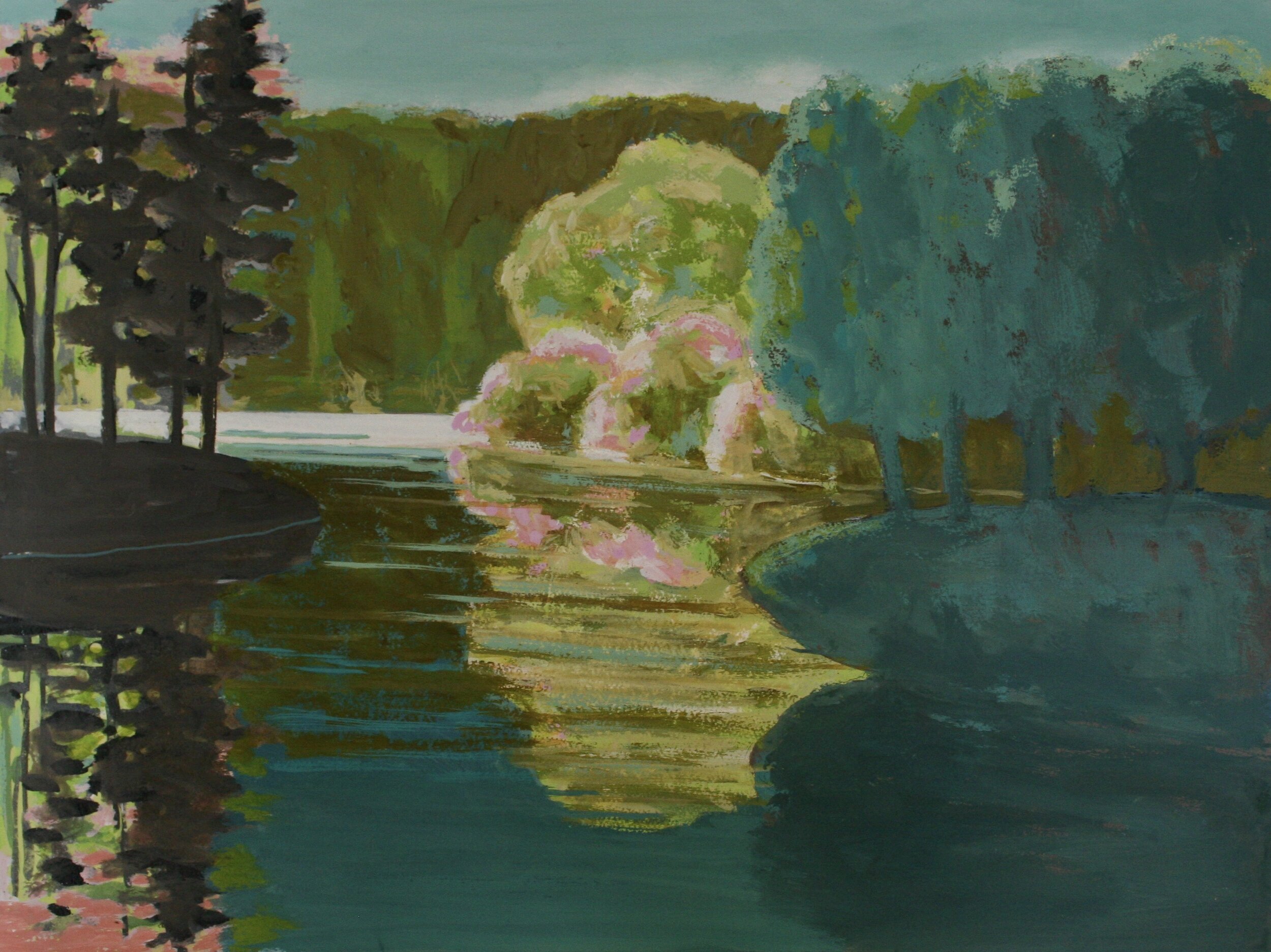 Acrylic and Flashe on Panel 3 30” x 22”