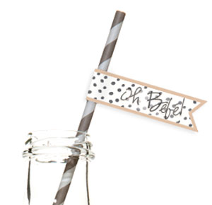 Straw pennants always add a little extra fun!
