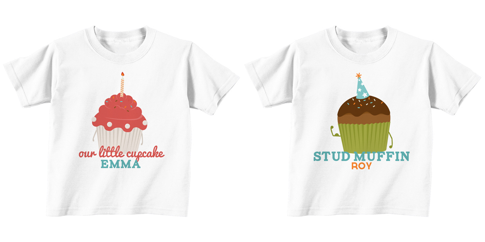T-shirts for the guests of honor!