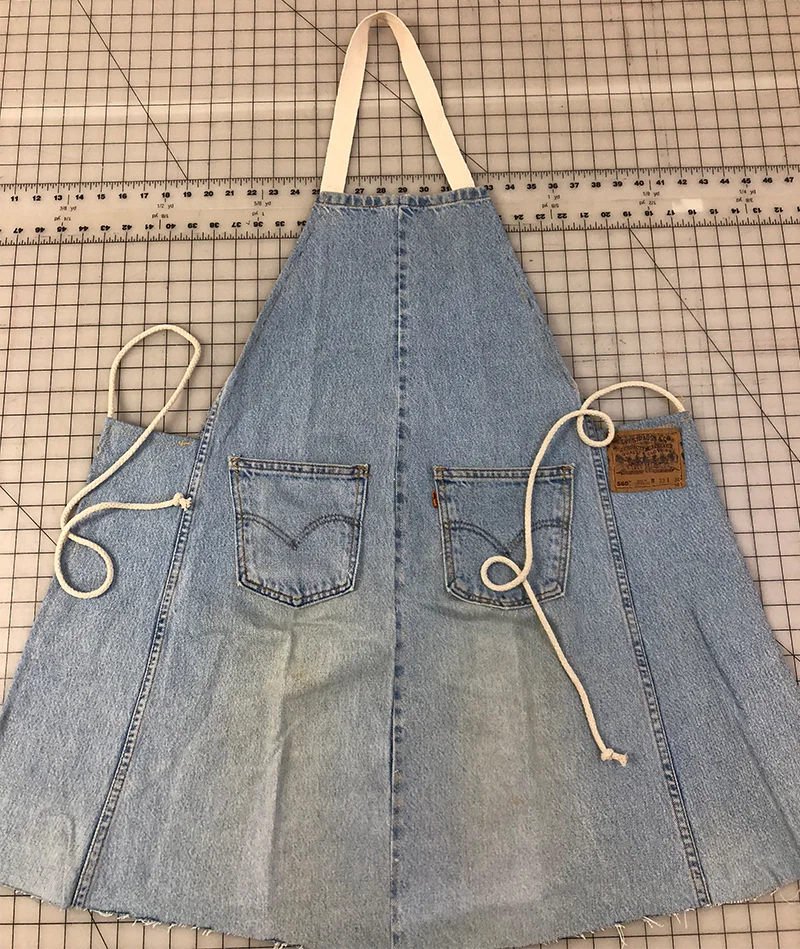 Love the finished product! I even managed to sew the original labels back on. Pretty proud!
