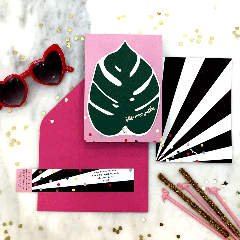 Here invitations will be a forever fave.