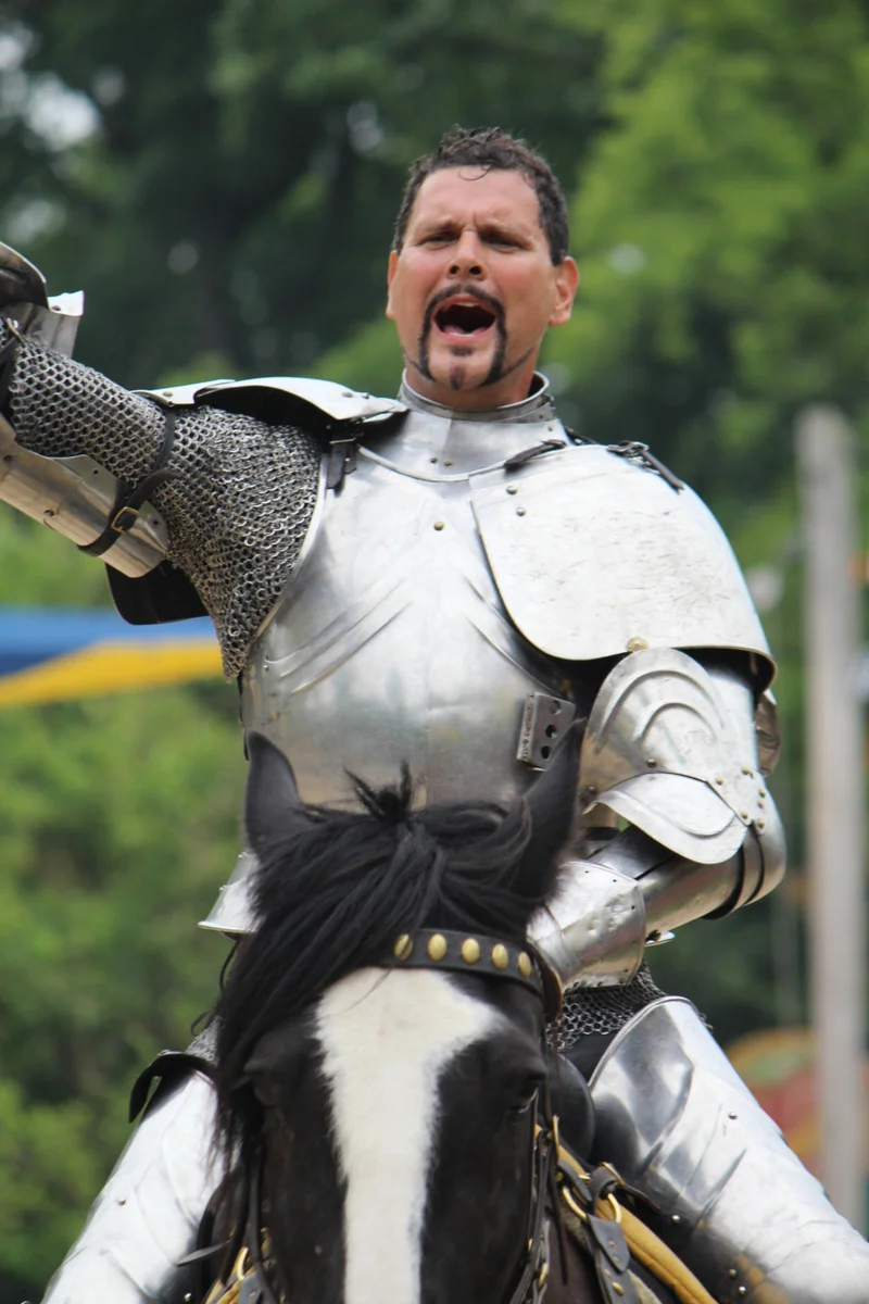 Our knight.