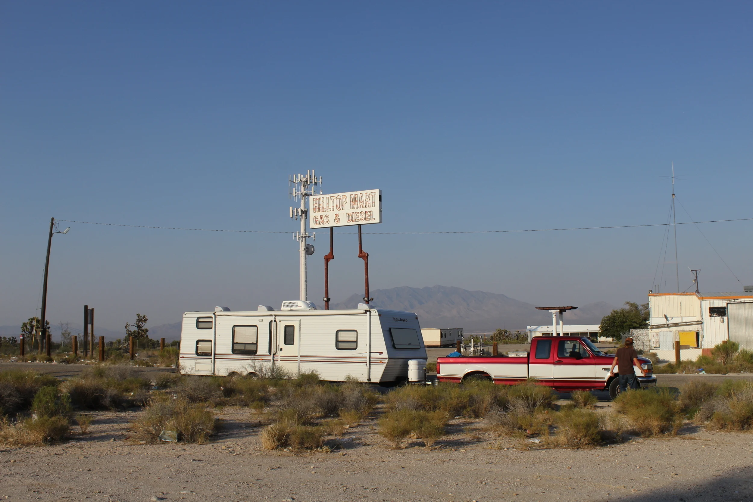 Westward Ho! / Day 10 ... In Which We Get to California, Though a Bit Wilted