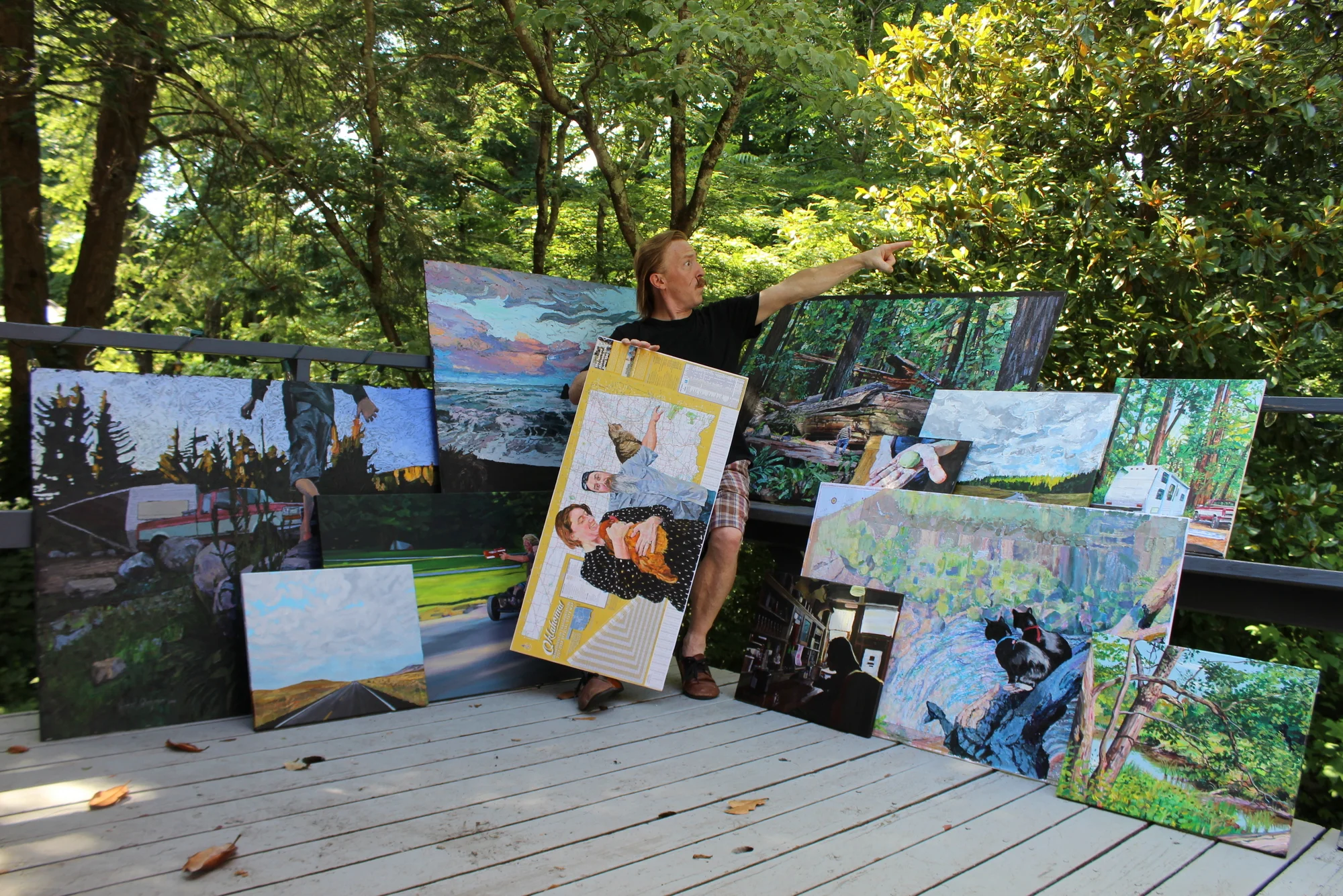 Land Ho! Art Sale, at last ...